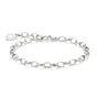 Silver-Plated Charm Club Anchor Chain Bracelet | THOMAS SABO