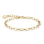 Gold-Tone Stainless Steel Charm Club Anchor Chain Bracelet | THOMAS SABO