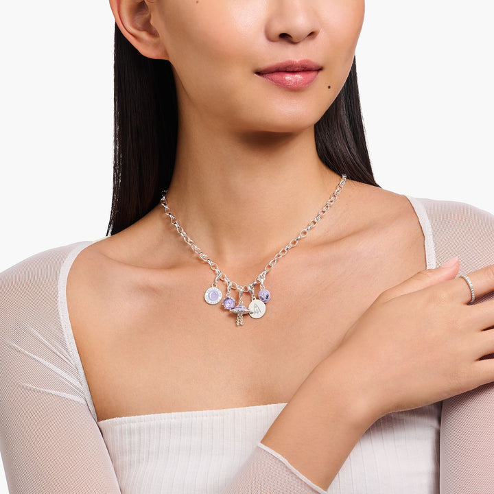 Member Charm necklace with Charmista Coin | THOMAS SABO Australia
