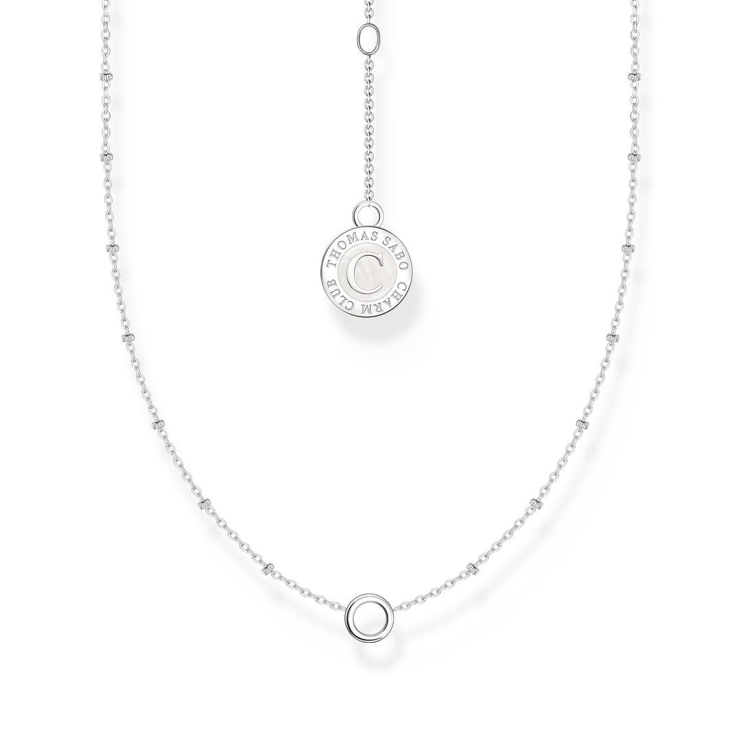 Member Charm necklace with round pendant and little balls | THOMAS SABO Australia