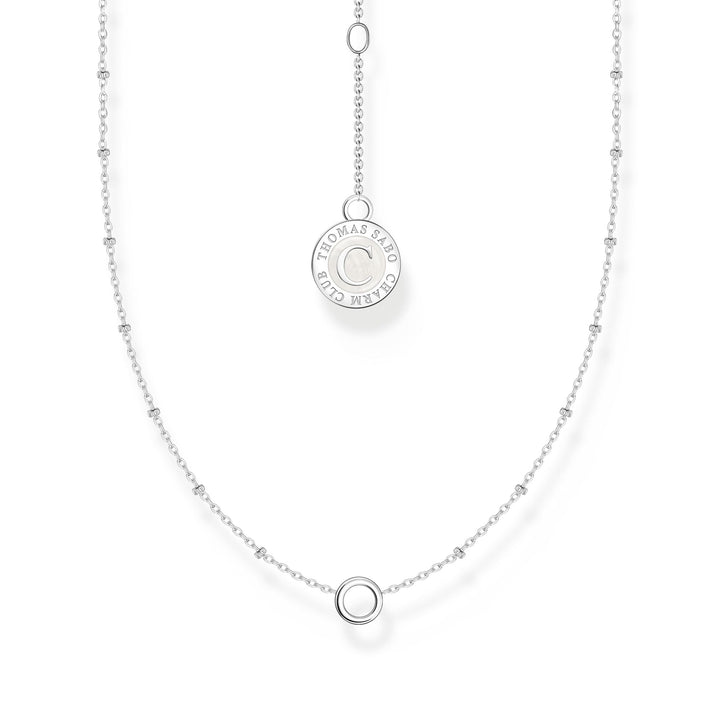 Member Charm necklace with round pendant and little balls | THOMAS SABO Australia