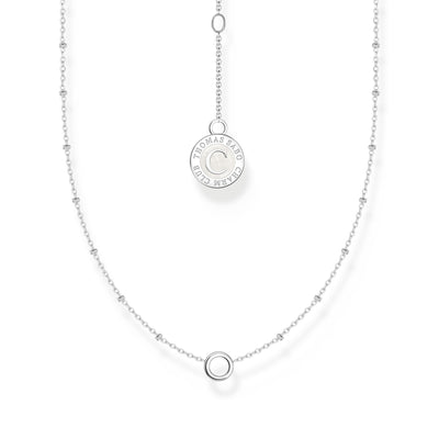 Member Charm necklace with round pendant and little balls | THOMAS SABO Australia