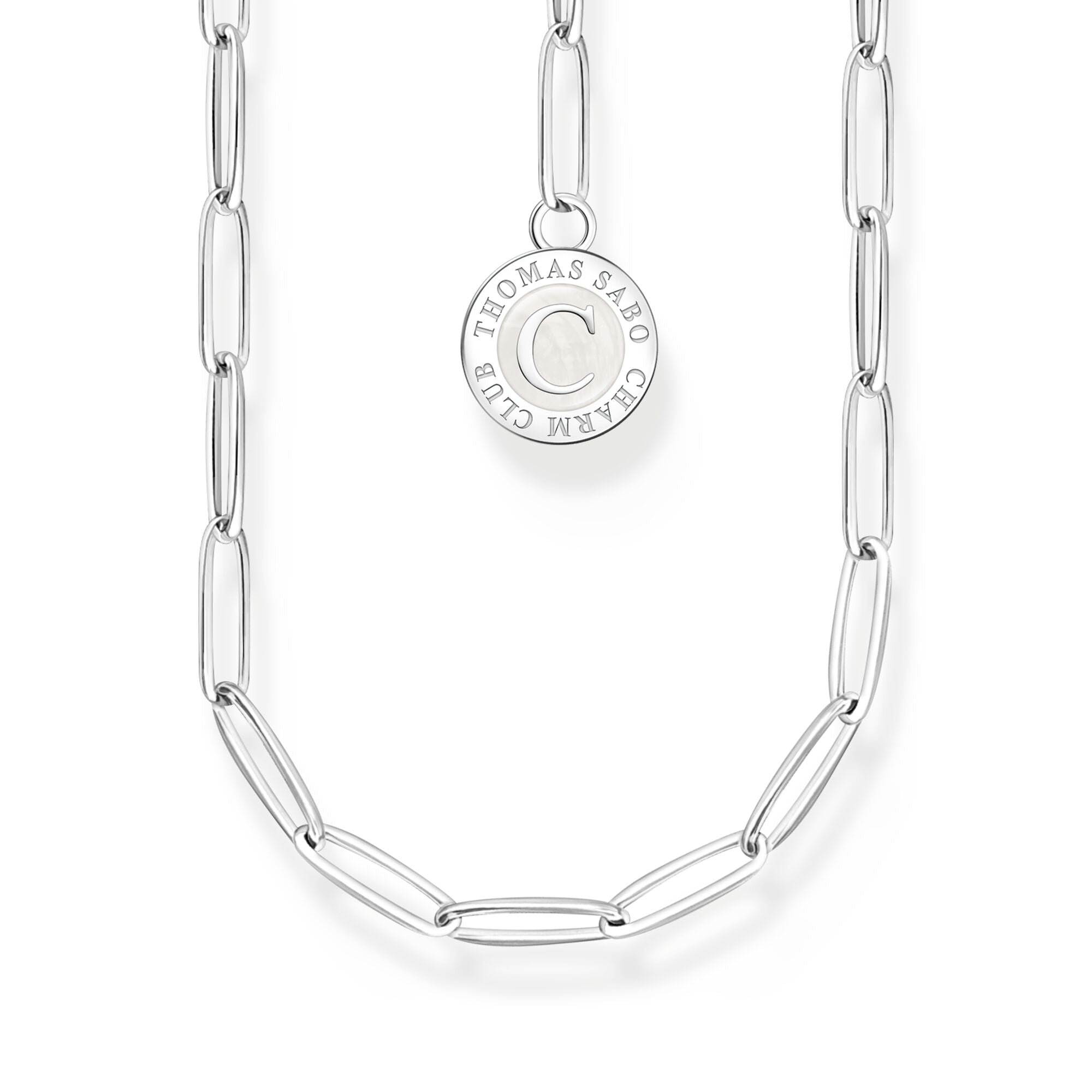 Buy Member Charm necklace with Charmista disc silver by Thomas Sabo ...
