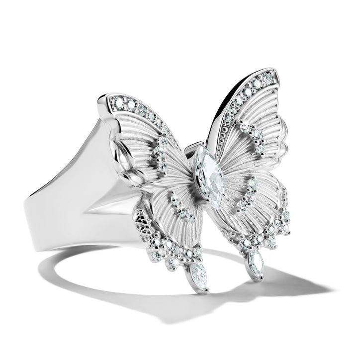 cocktail ring Butterfly Paradise with stones | THOMAS SABO Australia