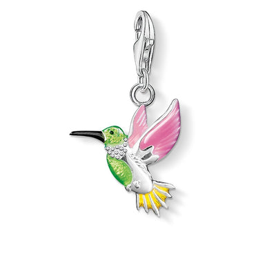 THOMAS SABO Charm Pendant "Colourful Hummingbird"