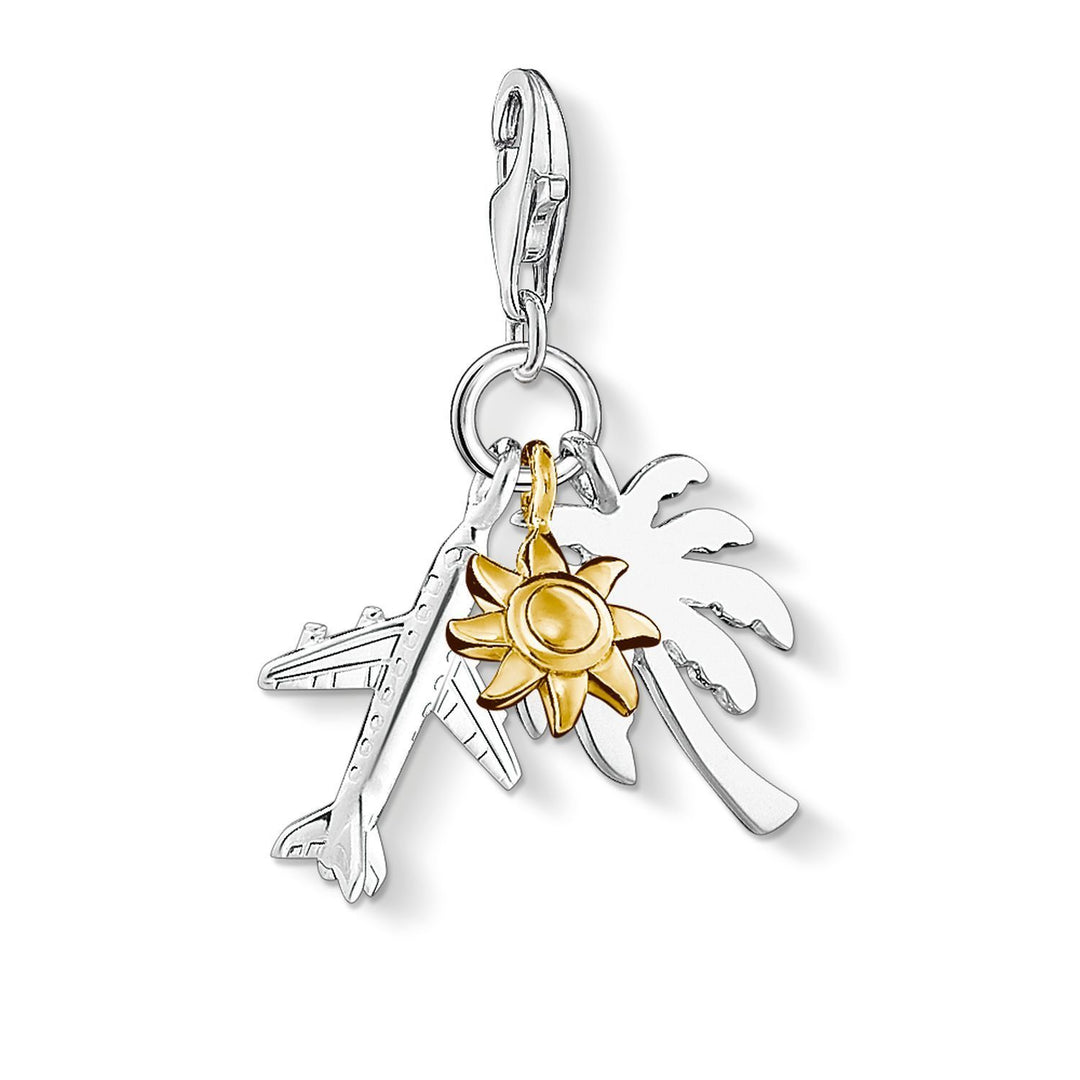 Charm Pendant "Palm Tree, Sun, Plane" | THOMAS SABO Australia