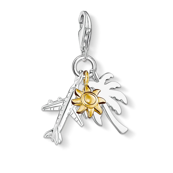 Charm Pendant "Palm Tree, Sun, Plane" | THOMAS SABO Australia