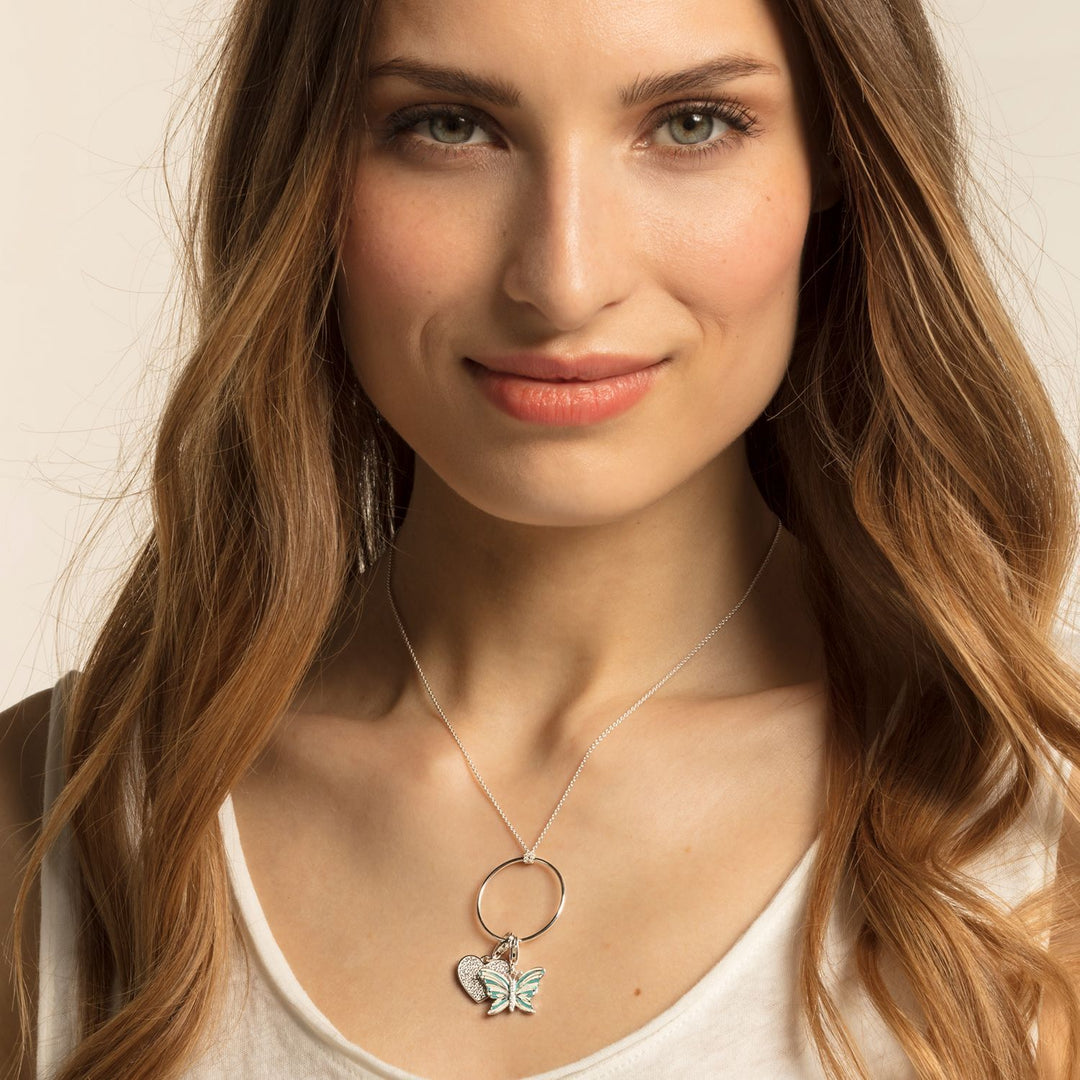 Charm Pendant "Heart Pav??" | THOMAS SABO Australia