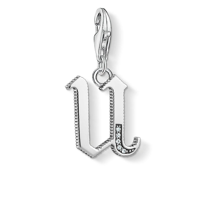 Charm Pendant "Letter U Silver" | THOMAS SABO Australia