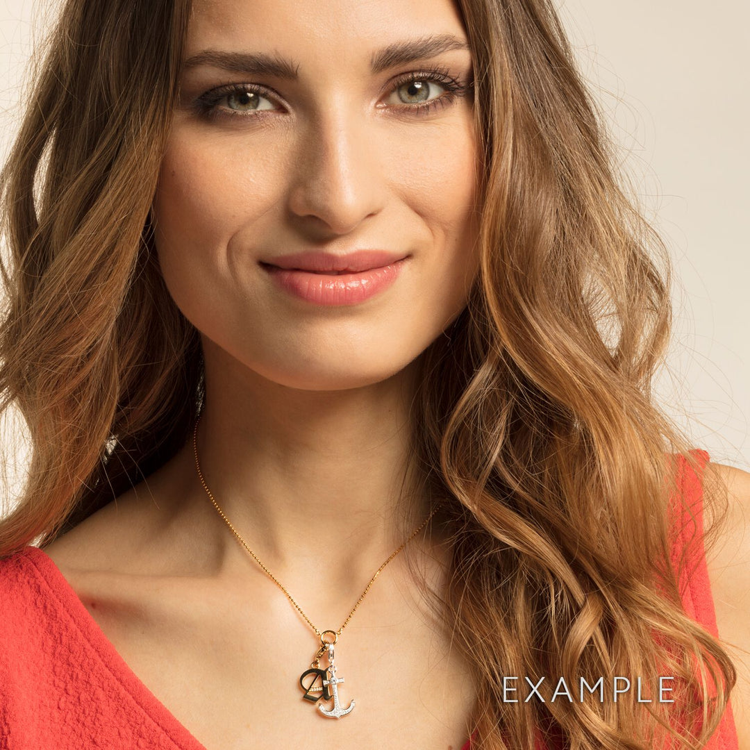 Charm Pendant "Letter U Gold" | THOMAS SABO Australia