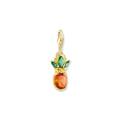 Charm pendant pineapple gold | THOMAS SABO Australia