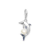 Charm pendant dolphin with pearl silver | THOMAS SABO Australia