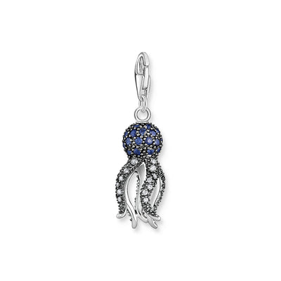 Charm pendant octopus with blue stones | THOMAS SABO Australia
