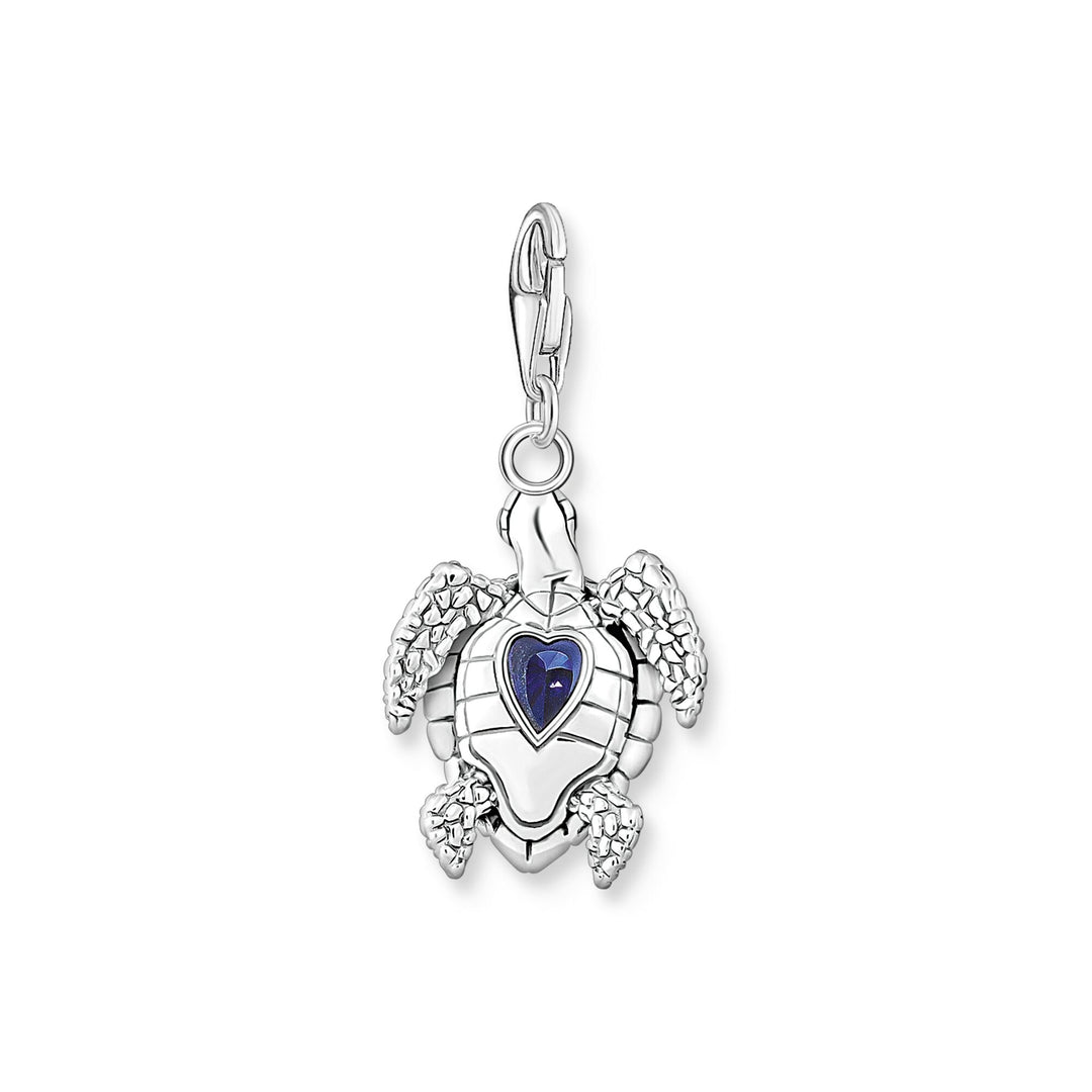 Charm pendant turtle with blue stones | THOMAS SABO Australia