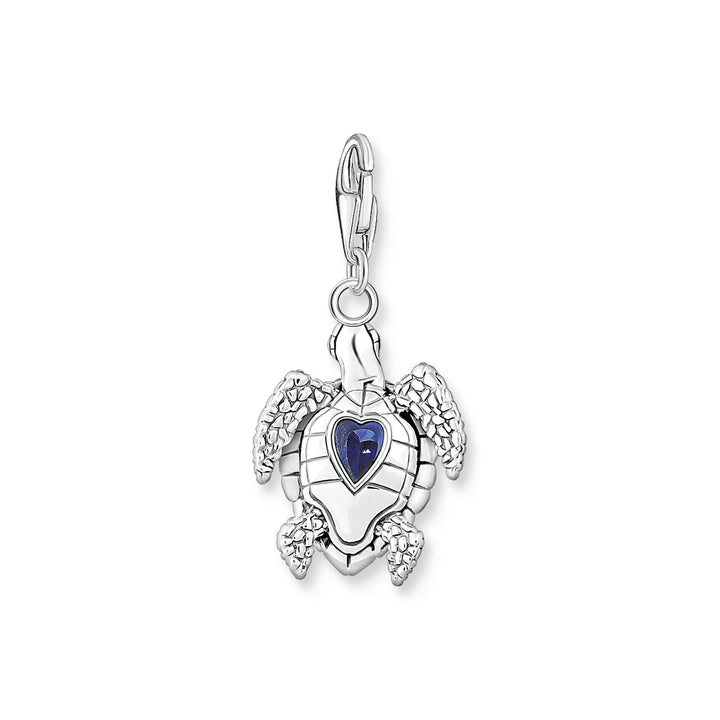 Charm pendant turtle with blue stones | THOMAS SABO Australia