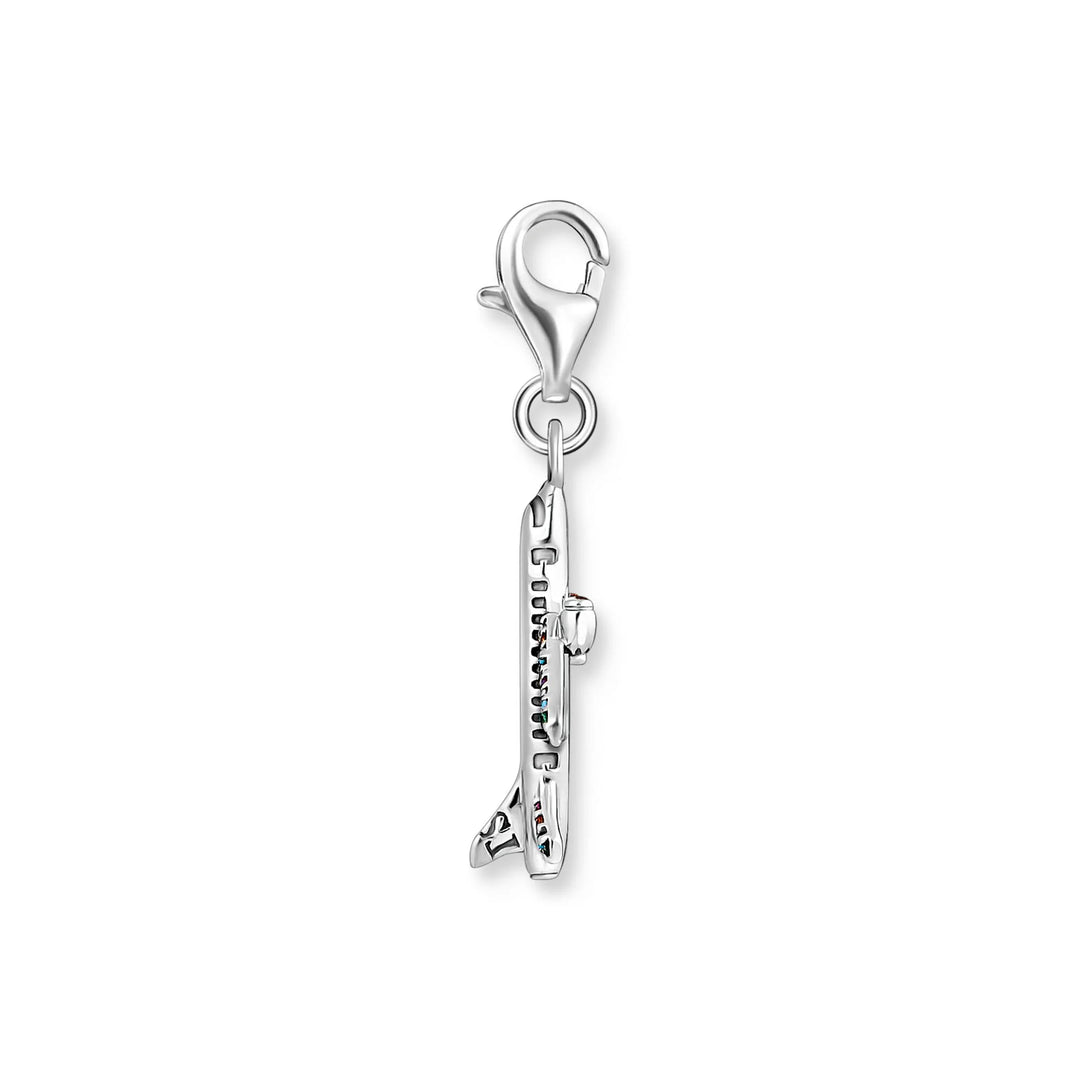 Charm Pendant Aeroplane Multicoloured Stones | THOMAS SABO Australia