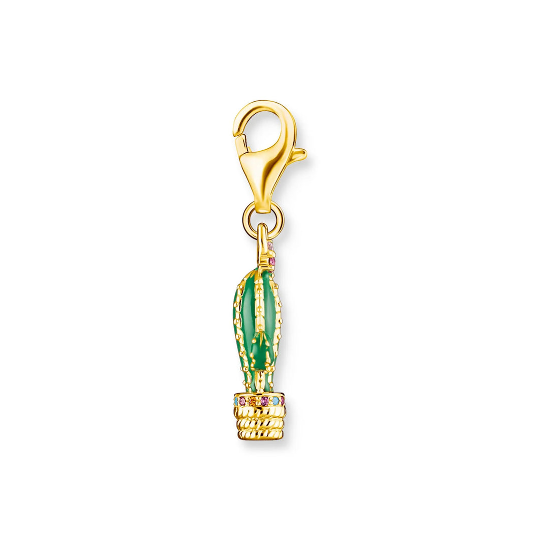 Charm Pendant Cactus Gold | THOMAS SABO Australia