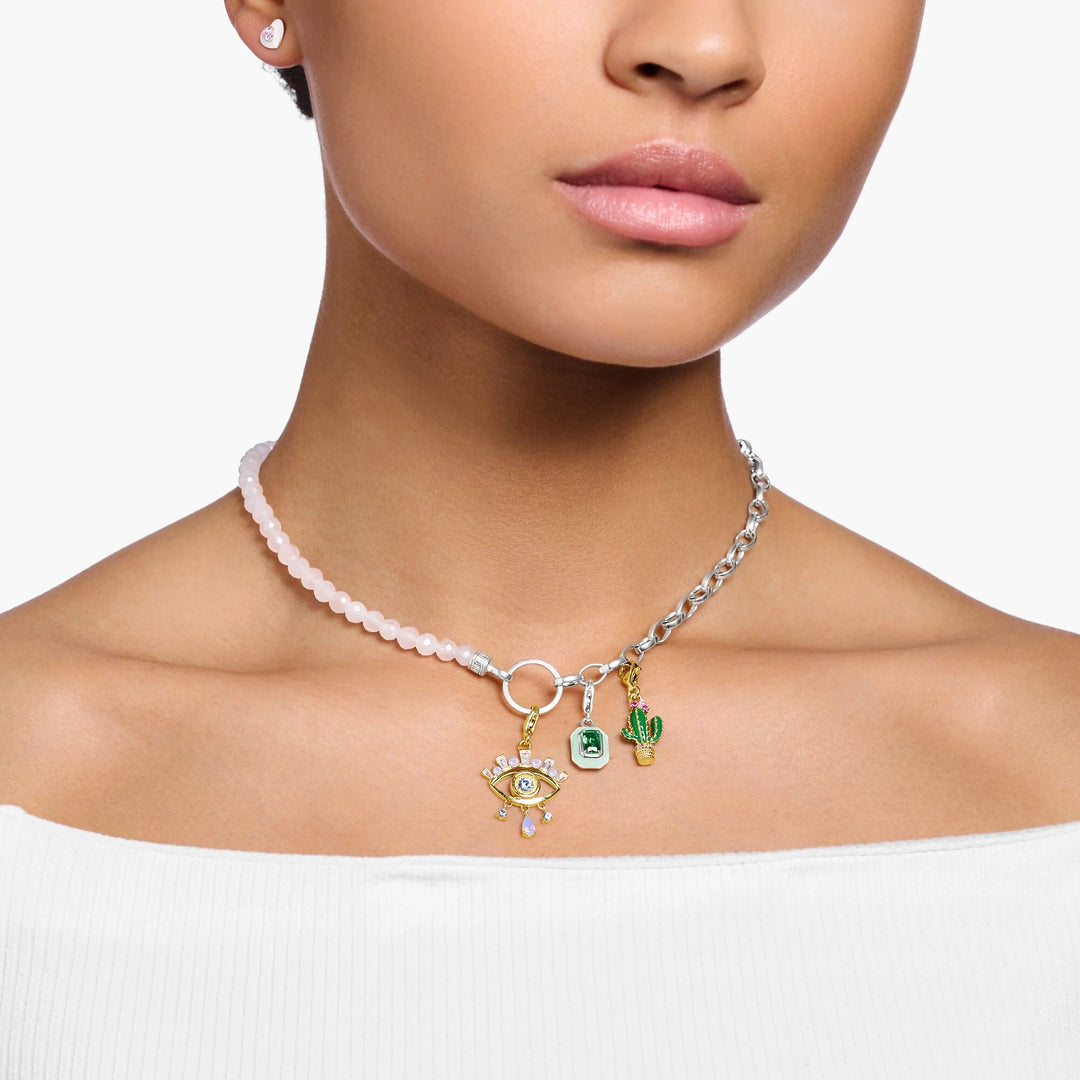 Charm Pendant Cactus Gold | THOMAS SABO Australia