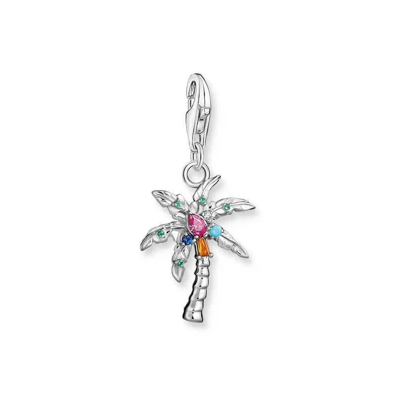 Charm Pendant Palm Tree Multicoloured Stone | THOMAS SABO Australia