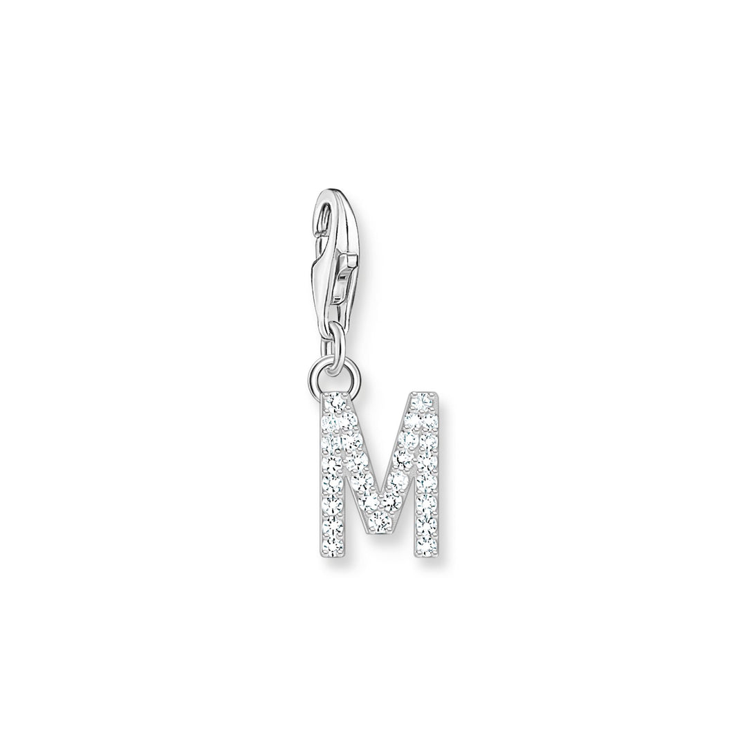 Charm pendant letter M silver | THOMAS SABO Australia