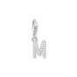 Charm pendant letter M silver | THOMAS SABO Australia