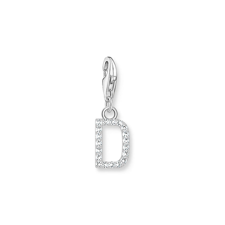 Charm pendant letter D silver | THOMAS SABO Australia