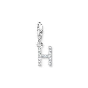 Charm pendant letter H silver | THOMAS SABO Australia