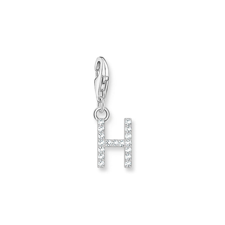 Charm pendant letter H silver | THOMAS SABO Australia
