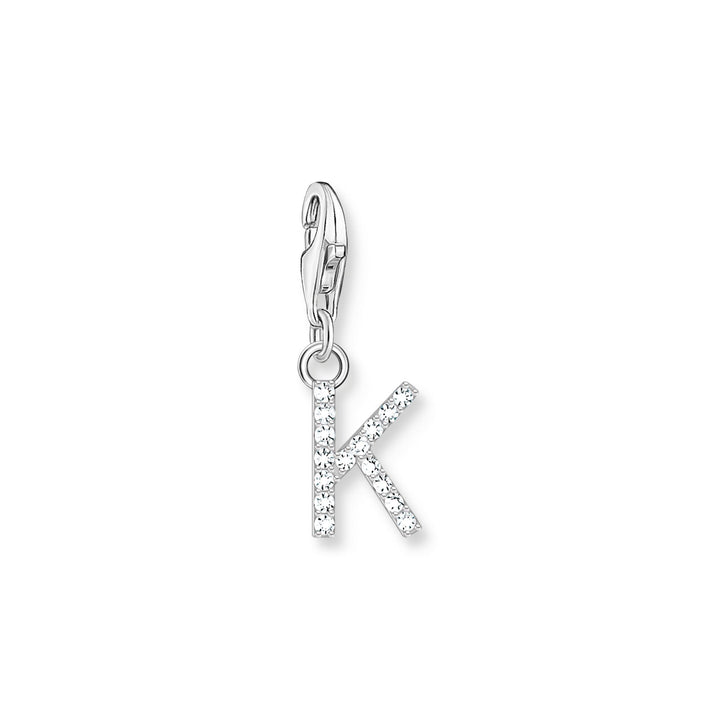 Charm pendant letter K silver | THOMAS SABO Australia