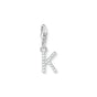 Charm pendant letter K silver | THOMAS SABO Australia