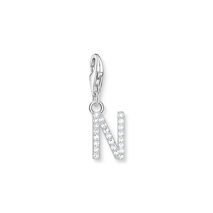 Charm pendant letter N silver | THOMAS SABO Australia