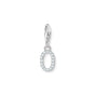 Charm pendant letter O silver | THOMAS SABO Australia