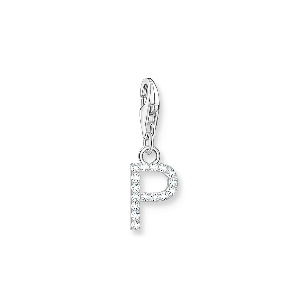Charm pendant letter P silver | THOMAS SABO Australia