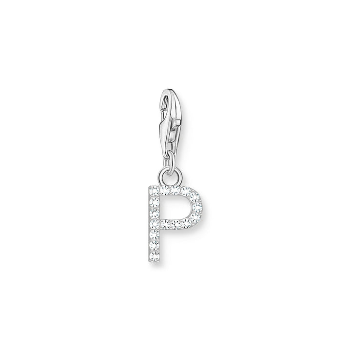 Charm pendant letter P silver | THOMAS SABO Australia