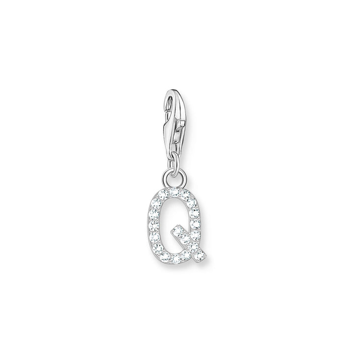 Charm pendant letter Q silver | THOMAS SABO Australia