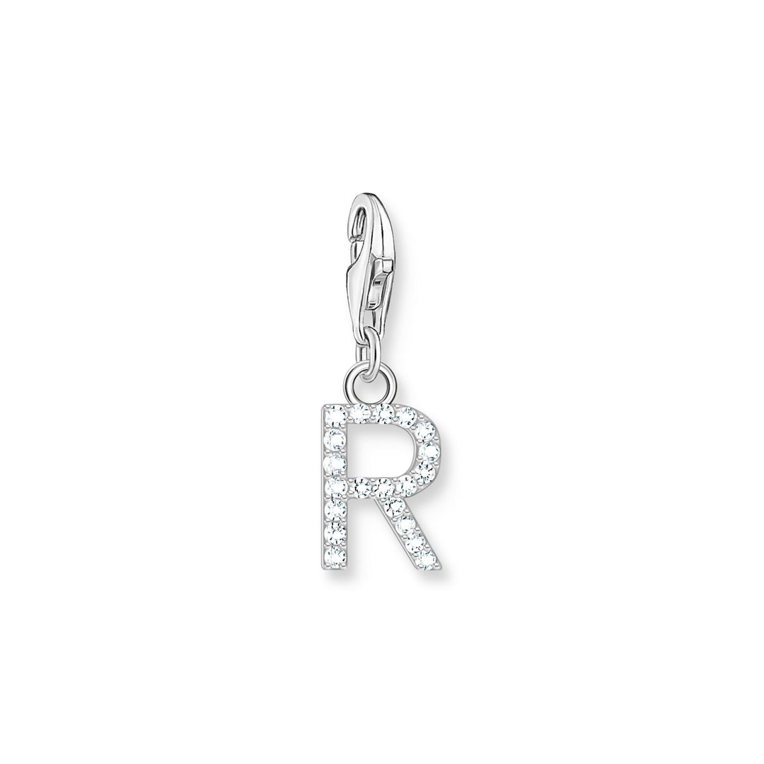 Charm pendant letter R silver | THOMAS SABO Australia