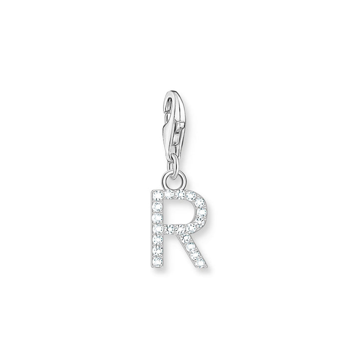 Charm pendant letter R silver | THOMAS SABO Australia