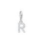 Charm pendant letter R silver | THOMAS SABO Australia