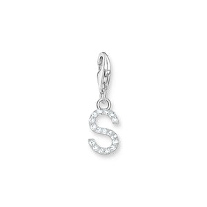 Charm pendant letter S silver | THOMAS SABO Australia