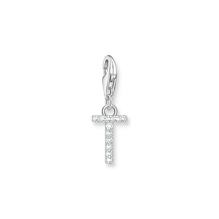 Charm pendant letter T silver | THOMAS SABO Australia