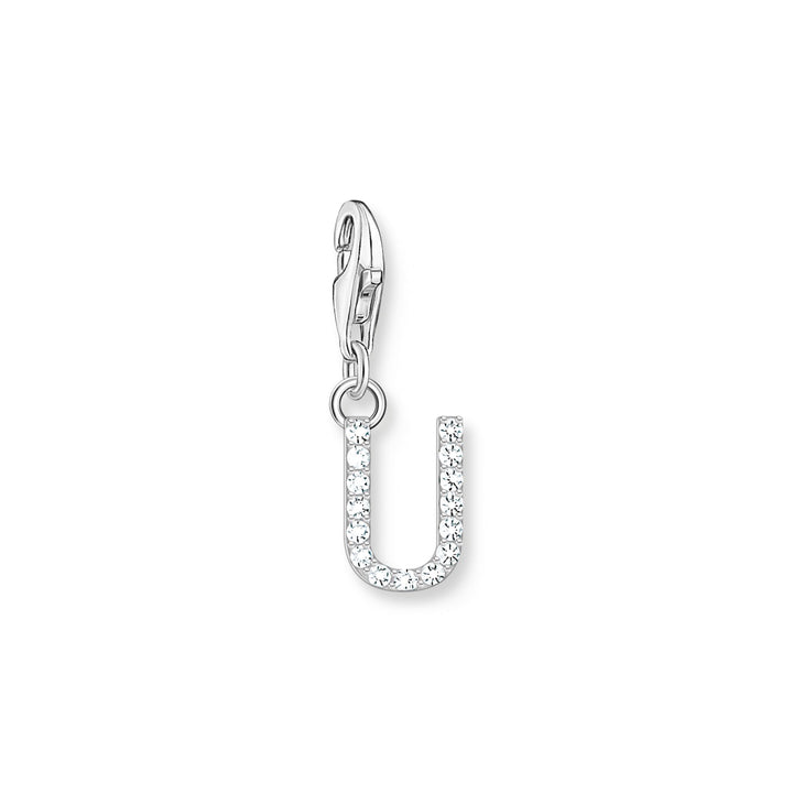 Charm pendant letter U silver | THOMAS SABO Australia
