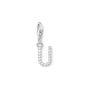 Charm pendant letter U silver | THOMAS SABO Australia