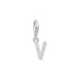 Charm pendant letter V silver | THOMAS SABO Australia