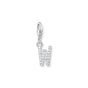 Charm pendant letter W silver | THOMAS SABO Australia