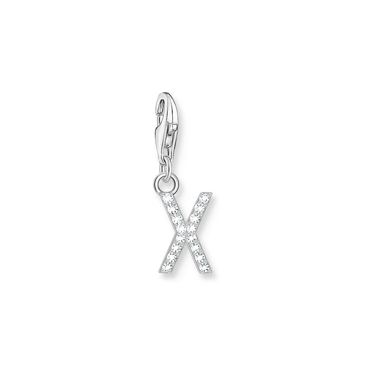 Charm pendant letter X silver | THOMAS SABO Australia