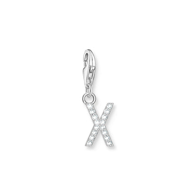 Charm pendant letter X silver | THOMAS SABO Australia