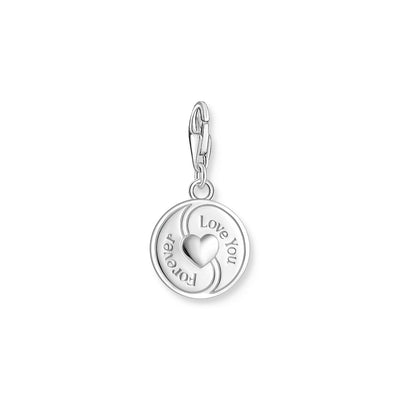 Charm pendant yin & yang silver | THOMAS SABO Australia