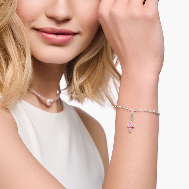 Charm pendant cross silver | THOMAS SABO Australia