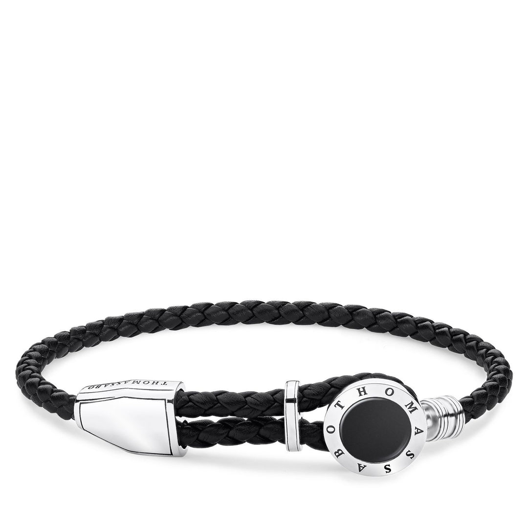 Leather Strap "Disc Black" | THOMAS SABO Australia