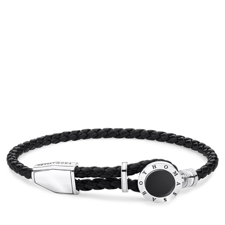 Leather Strap "Disc Black" | THOMAS SABO Australia